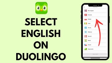 How to Select English in Duolingo App (2023)