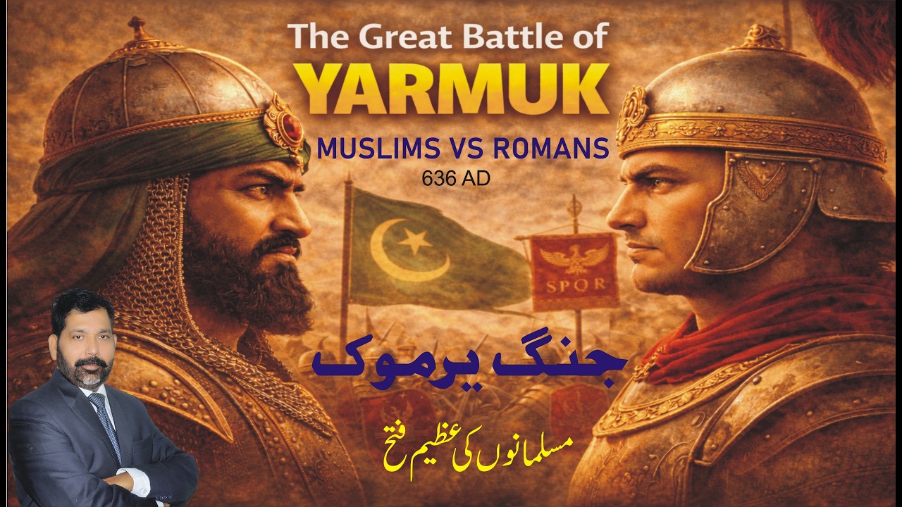Battle of Yarmouk | Jang e Yarmouk |جنگ یرموک |यार्मौक की लड़ाई | Great battle of yarmuk| @Tareekhia