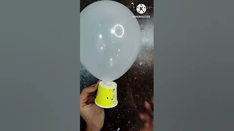 how to make paper glass and balloon rocket 🚀 #shorts #viral