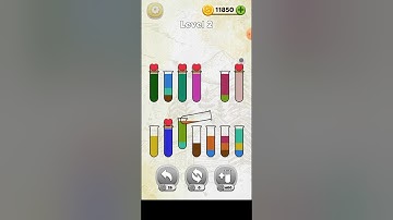 How to complete Advanced mode 2 Level Bottle sort puzzle game 2023