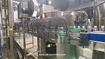 Automatic empty bottle unscrambling machine plastic bottle feeding machine