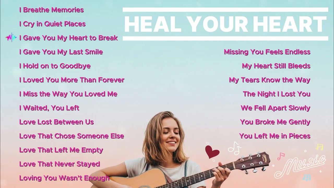 HEAL YOUR HEART🔥🎧4K ( Lyrics ) | Relax Song 4K | Nonstop | Blue Echo