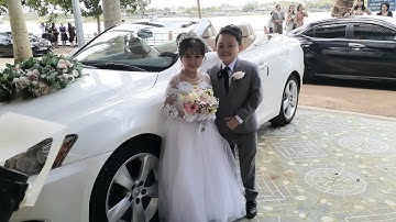 Cặp vợ chồng bé bỏng trong club người bé bỏng đám cưới đi siêu xe mui trần nhìn rất ngầu👍