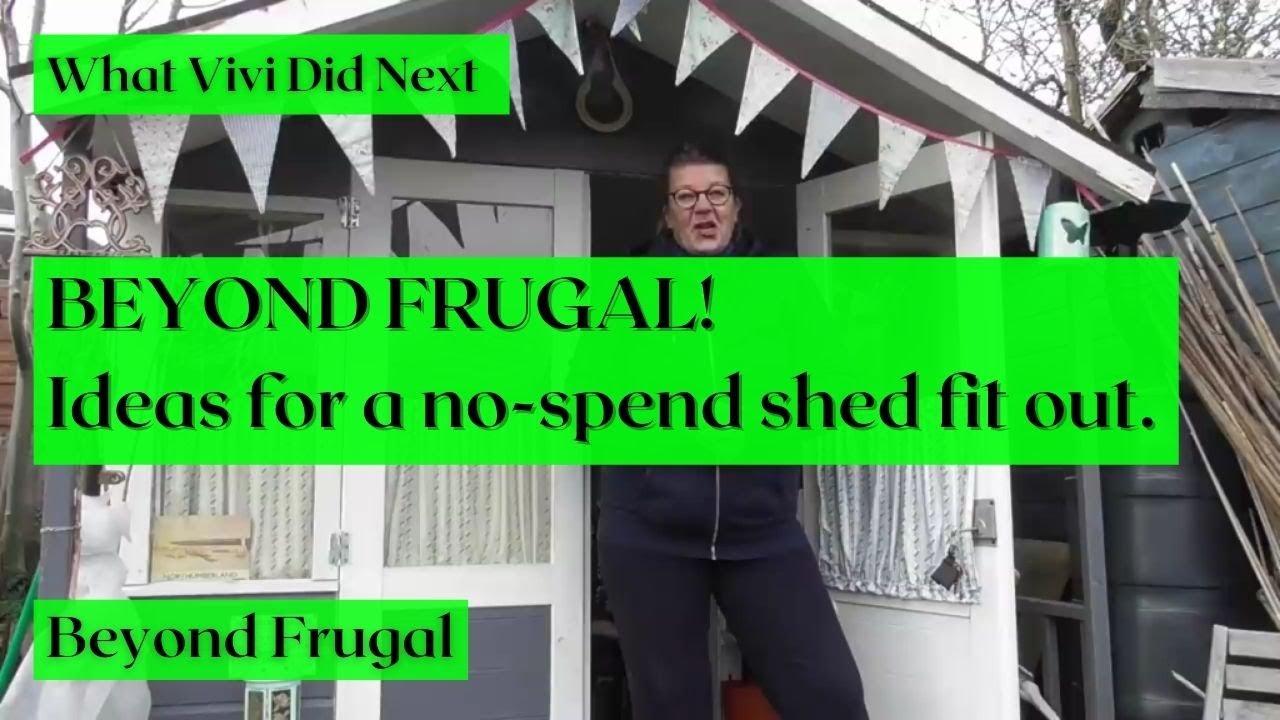 Vivi's Kitchen Garden/Beyond Frugal: Shed tour - ideas for a no-spend shed fit-out.