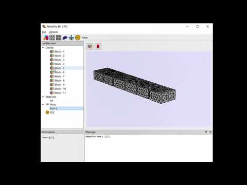 Fullwave EM Simulation Tool Using Python - Demo
