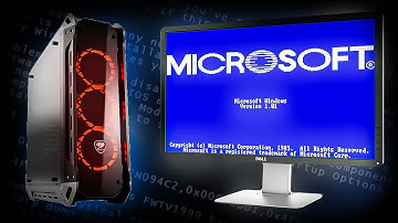 Can Windows 1.0 | 2.0 run on a modern PC 2025?