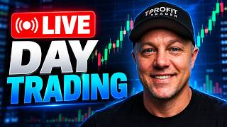 🔴 Live Day Trading! | PPI DAY — Will Markets Continue To Crash