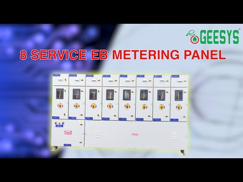 8 Service Electric Metering Panel Boards | GEESYS | Best Electrical Panel Boards Manufacturer