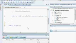 Why doesn't it work? (C# Visual Studio 2008) Information