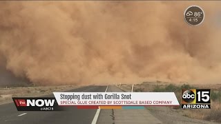 “Gorilla Snot” used to help I-10 dust problem