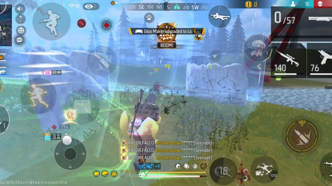 FREE FIRE HIGHLIGHTS IN TOURNAMENT 🥷🏼لقطاتي داخل اقوي البطولات 👽