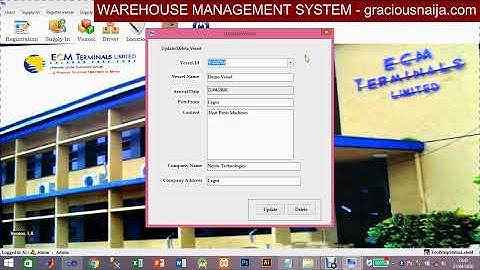 Warehouse Management System Source Code in C#
