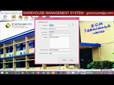 Warehouse Management System Source Code in C# - YouTube