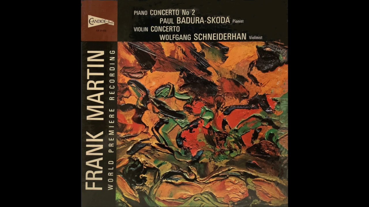 Paul Badura-Skoda Plays Frank Martin Piano Concerto No. 2 - Finale