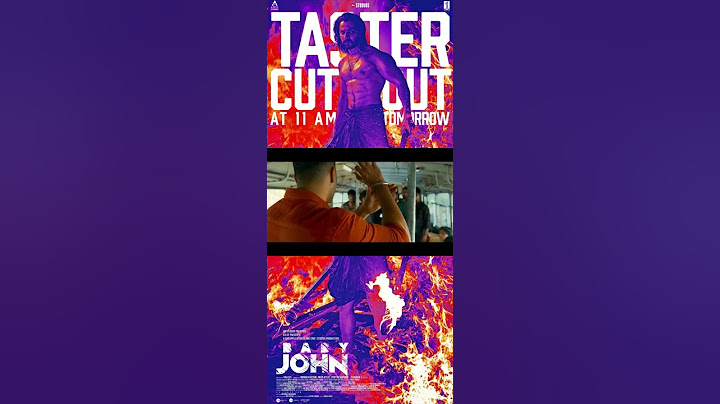 Baby John era begins from tomorrow 11pm | baby John taster cut #varundhawan #atlee