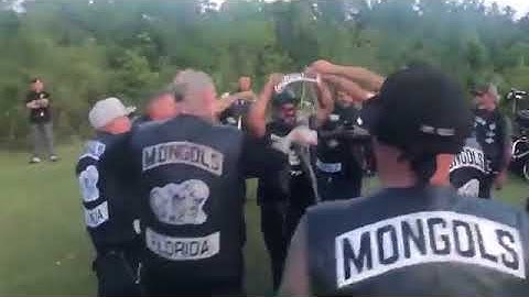 MONGOLS MC FLORIDA SEMINOLE - PROSPECT NEW PATCH MEMBER