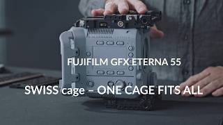 OCTAMAS gear | Gear uP | Fujifilm GFX ETERNA 55 | SWISS cage + Power Solutions
