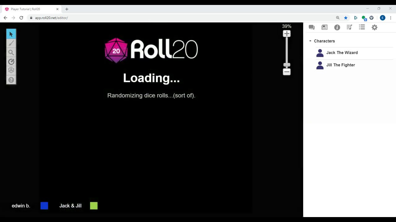 Roll20 Player Character Tutorial - YouTube