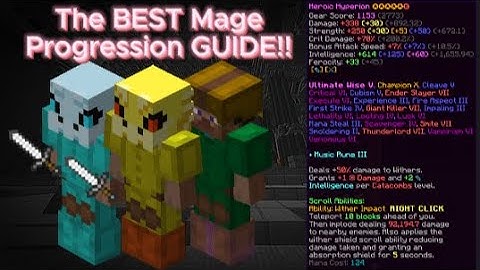 The BEST Mage Progression Guide 2024 Hypixel Skyblock