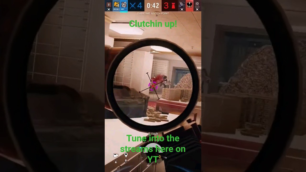Clutching up with a 4k! #r6 #r6siege