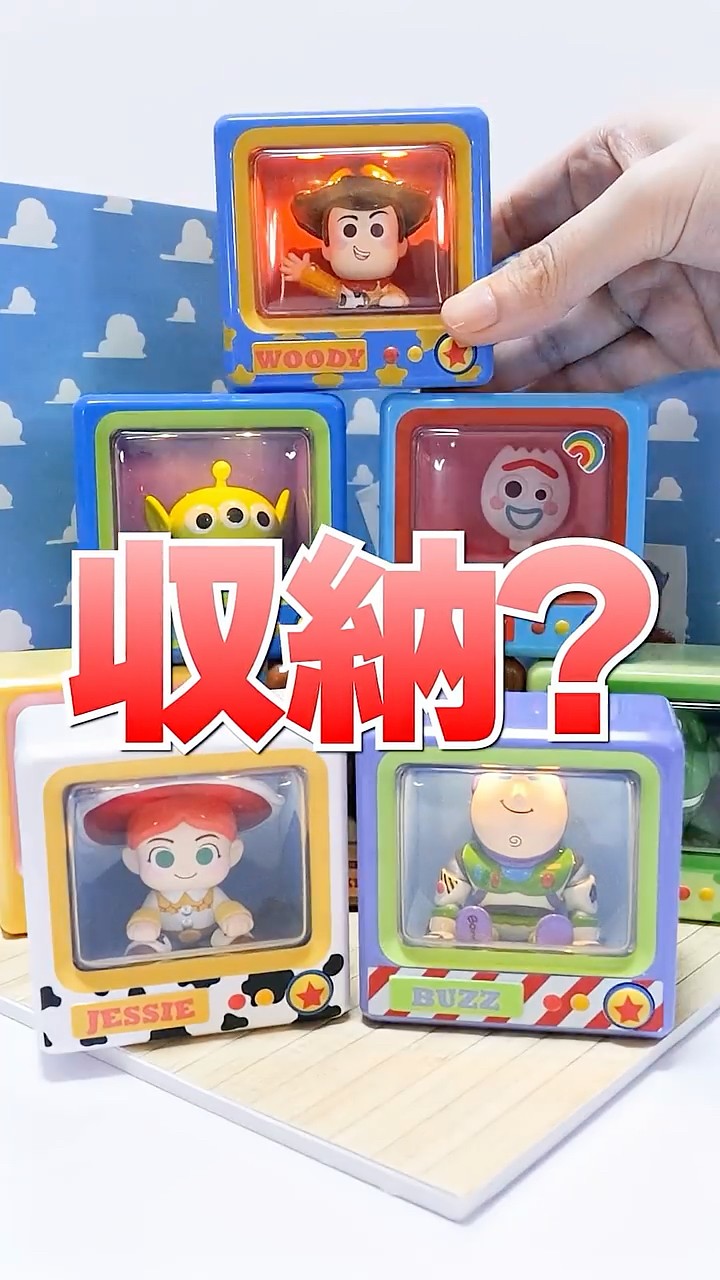 Unboxing Disney Toy Story 5 Kawaii Mini TV #Shorts #ガチャガチャ