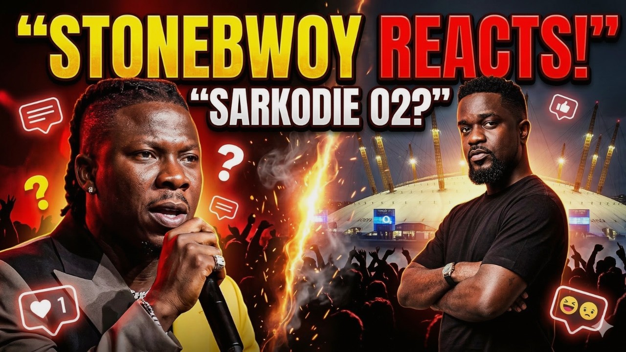 Stonebwoy’s Comment on Sarkodie’s O2 Arena Show Sparks Debate, What Does He Mean?