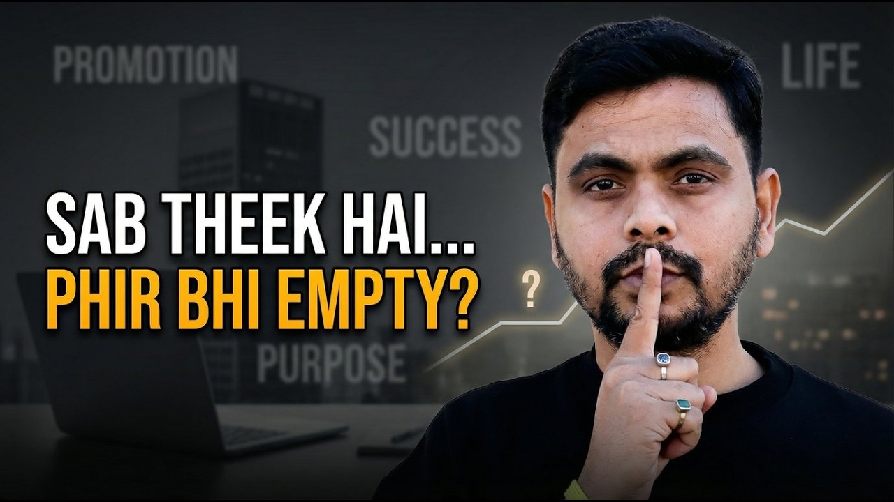 Life Theek Hai… Phir Bhi Khali Kyun Lagta Hai? (Plateau Phase) |Atul Srivastav