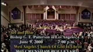 Bishop G. E. Patterson - Don't Forget Why Pt 2