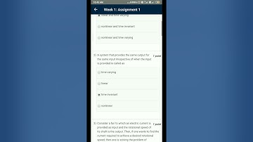 Control Systems NPTEL | week 1 assignment answers | july - dec 2021