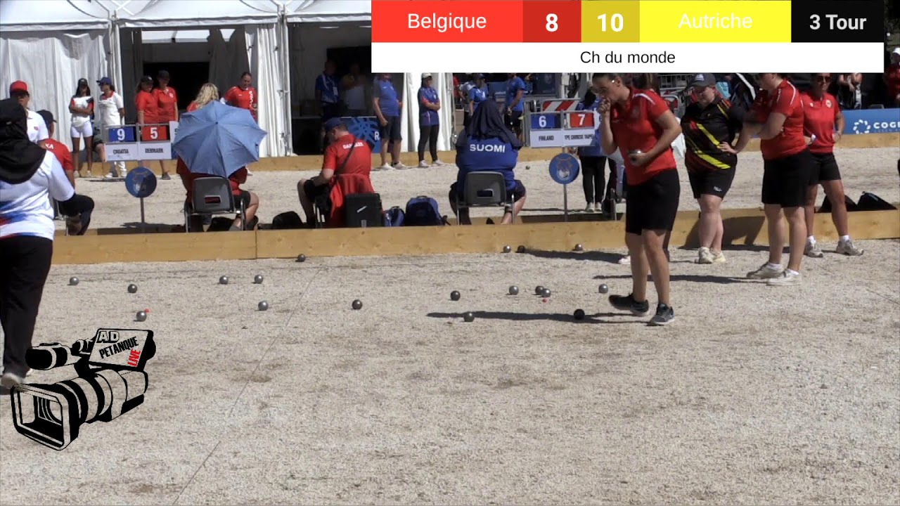 Miniature : Pétanque 2025: Belgique Italie ch du monde X2 Homme
