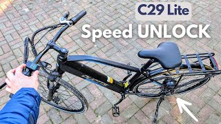 Can you Unlock Speed on Duotts C29 LITE eBike? - Is Removing 25km/h Speed Limiter Possible?
