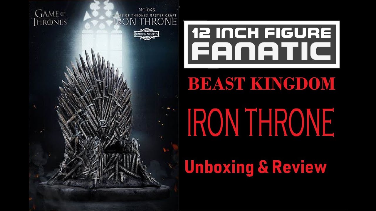 BEAST KINGDOM Iron Throne Unboxing & Review
