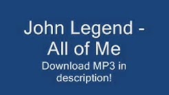 John Legend - All of Me [2013 NEW SONG + LYRICS + MP3] (Album Version)  - Durasi: 4:31. 