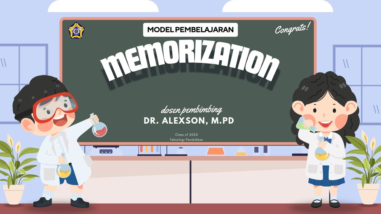 MODEL PEMBELAJARAN MEMORIZATION | Praktek Model Pembelajaran