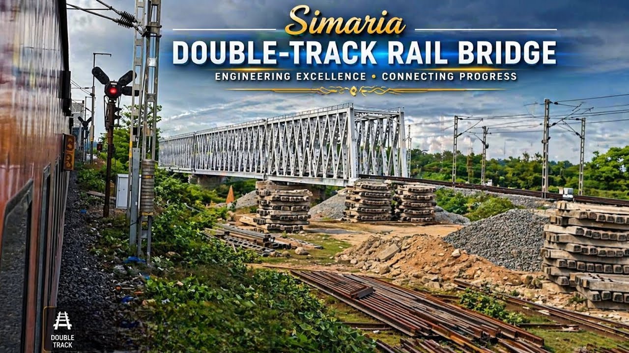 Simaria Double-Track Rail Bridge Update - YouTube