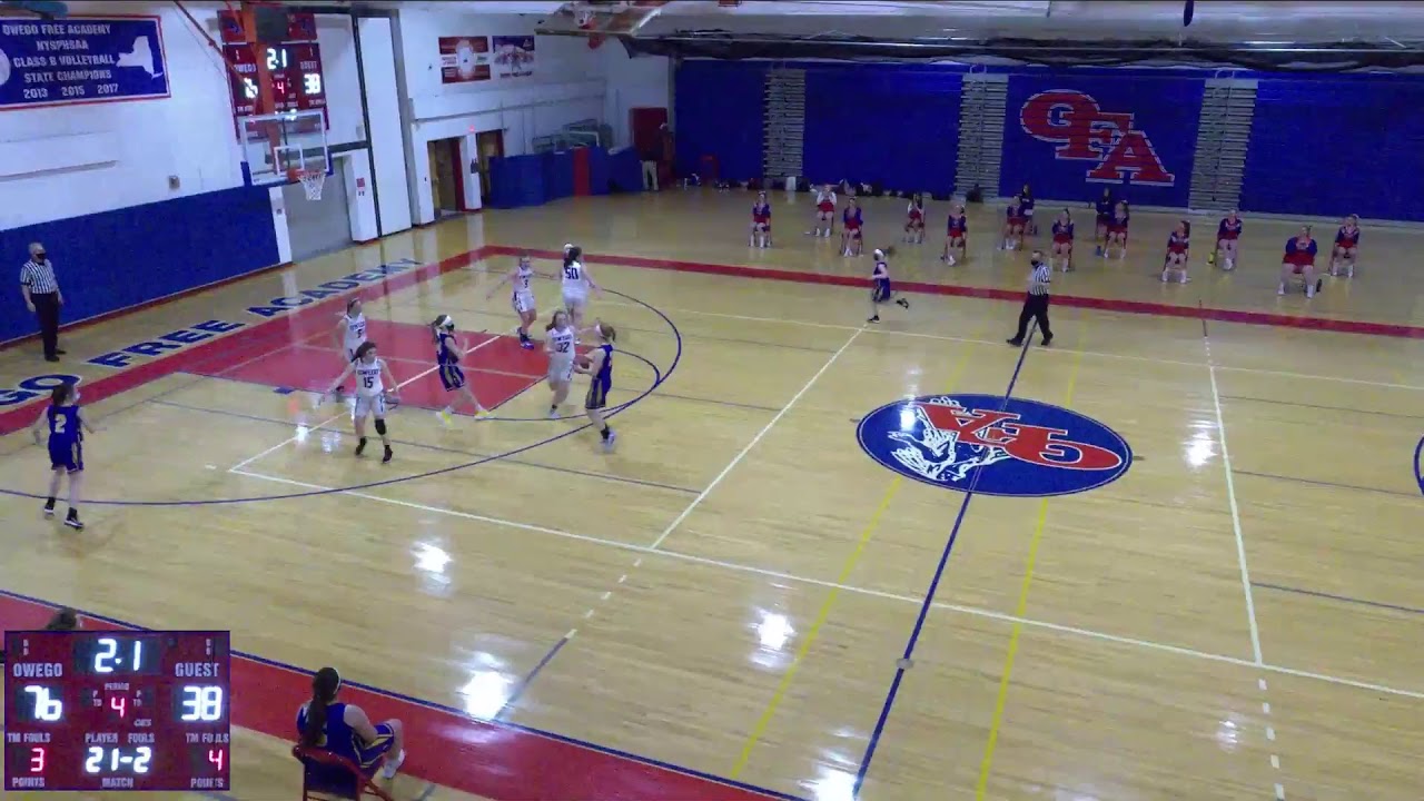 Owego Free Academy vs. Tioga Central Varsity Womens' Basketball
