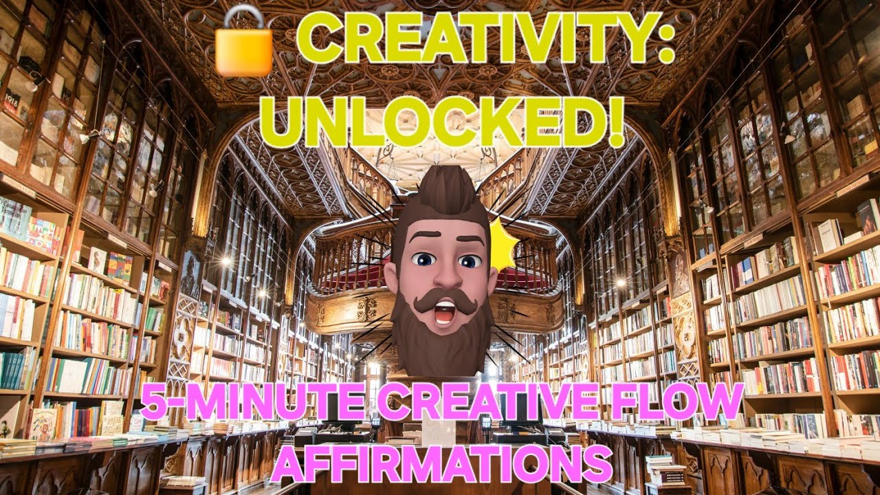 ✨ Unlock Creativity & Artistic Flow | 5-Minute Guided Affirmations
