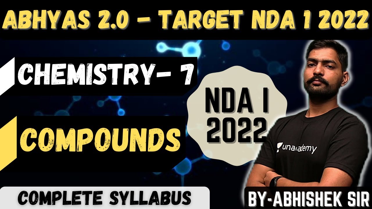 Chemistry For NDA- 7 | Abhyas 2.0 Complete Batch For NDA 1 2022 | Learn With Sumit