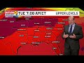 Rain & Storms Return in Greater Number Sunday & Monday