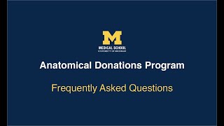 Anatomical Donations Program: What are examples of uses for education or research