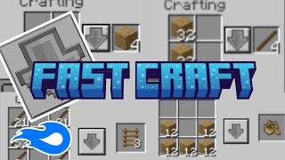 Fast Craft Pack for Minecraft 1.21+ | Android version | Mediafire download link screenshot 2