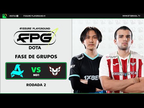 Fissure Playground #1 | Aurora Gaming vs Heroic | Sistema Suíço Rodada 2 | Dota 2