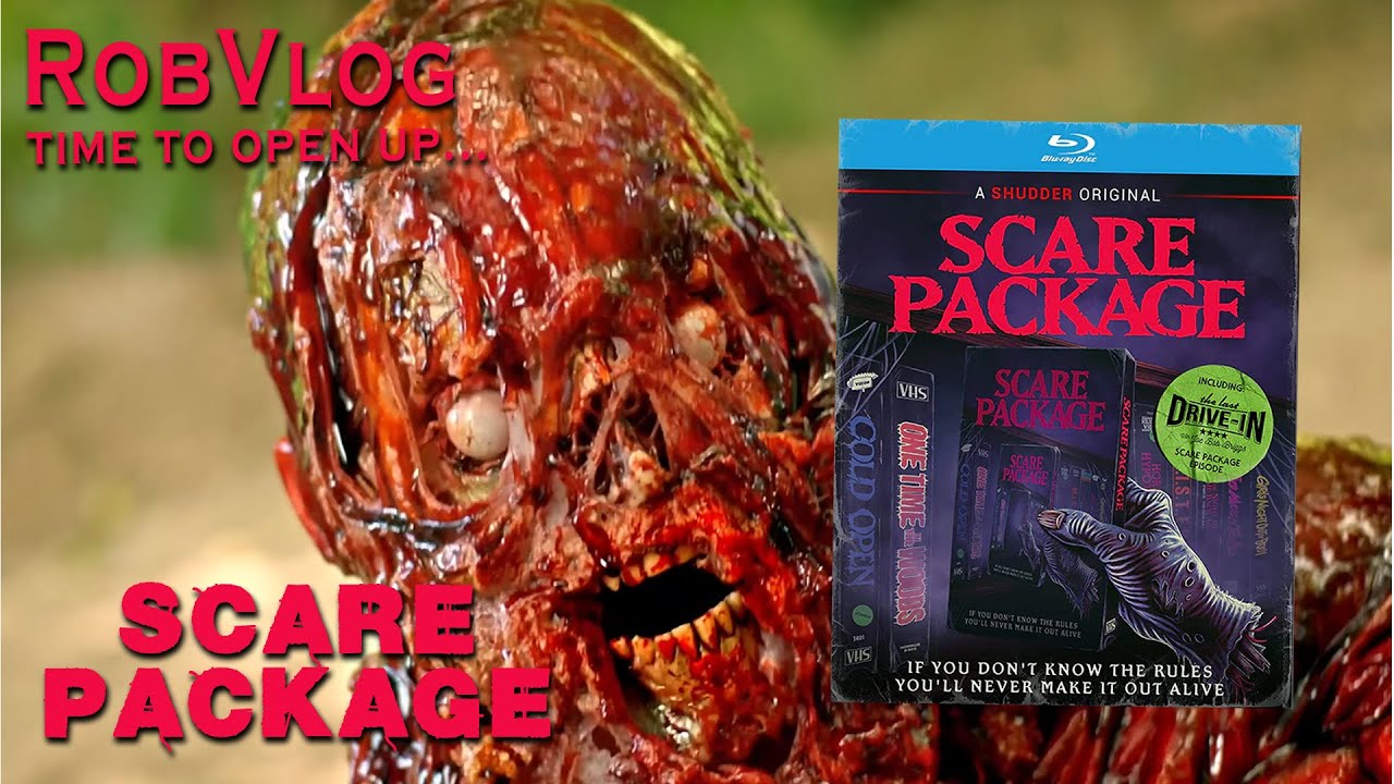 Unboxing Scare Package on blu-ray from RLJE