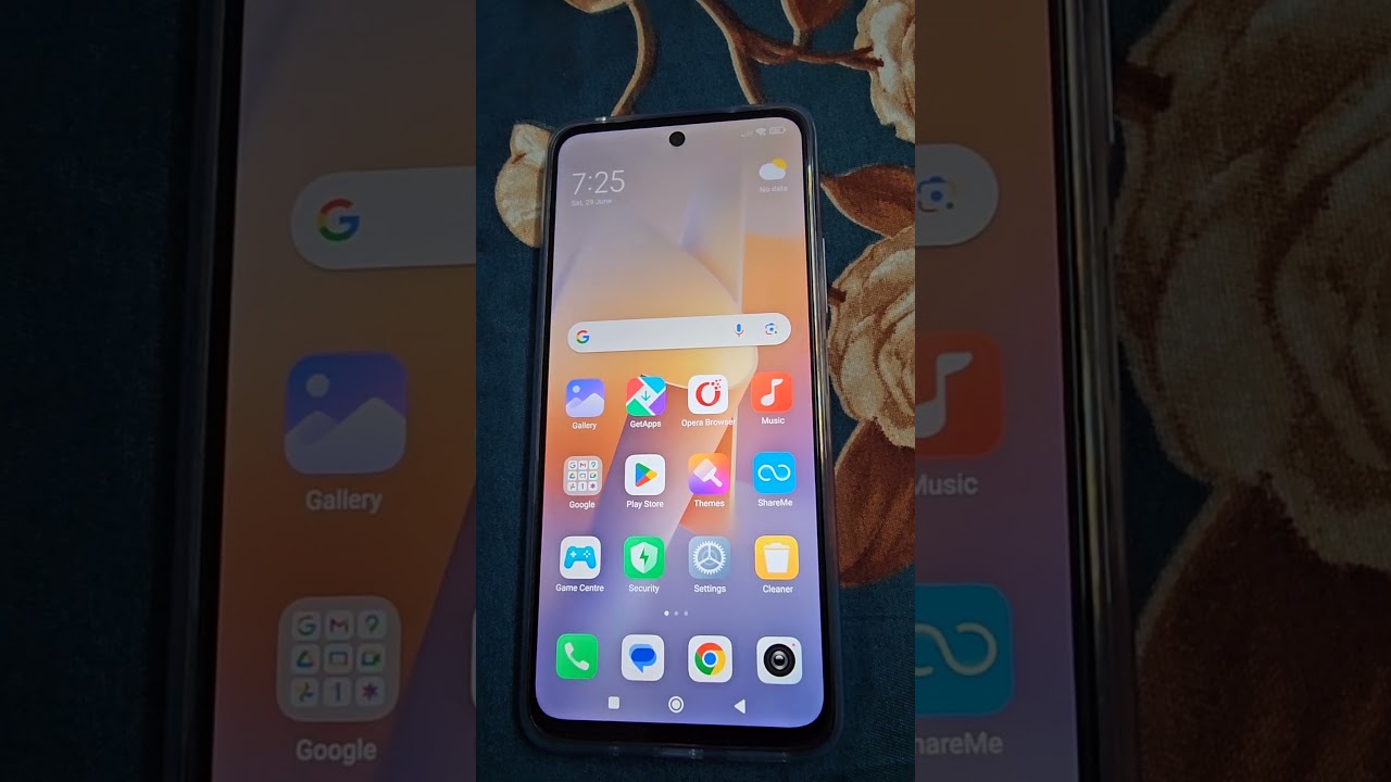 3 fingers screenshot | Redmi 12