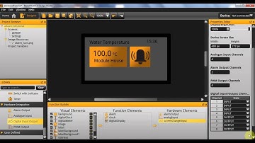 PanelPilotACE Tutorials: Advanced 2 - Digital I/O, Hardware Trigger and Change Screen