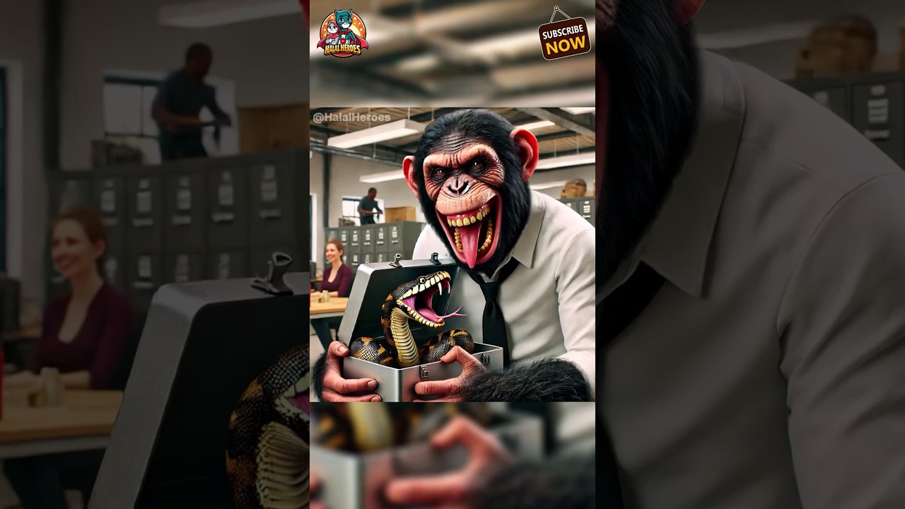 🐵Chimp Office Pranks Gone Wrong❌ 