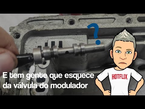 Válvula do modulador de vácuo. Não vai esquecer ela dentro da transmissão!