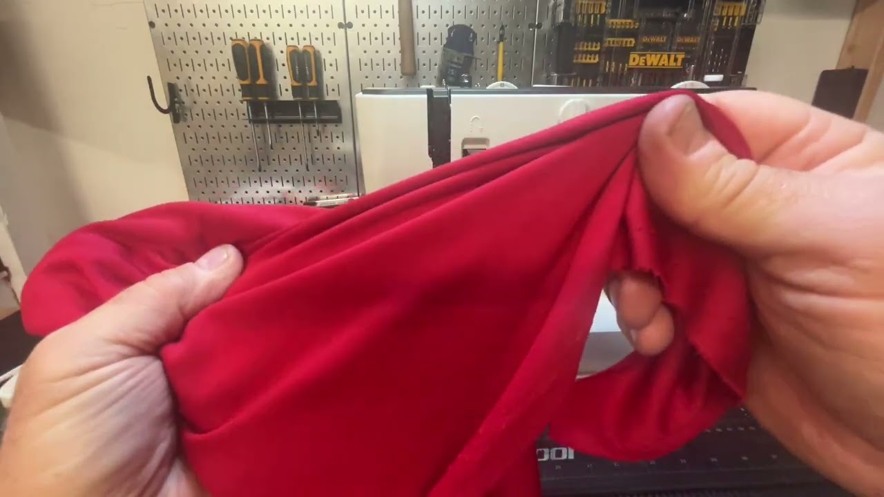 Necchi Q 132 A  and Stretch Fabrics mp4