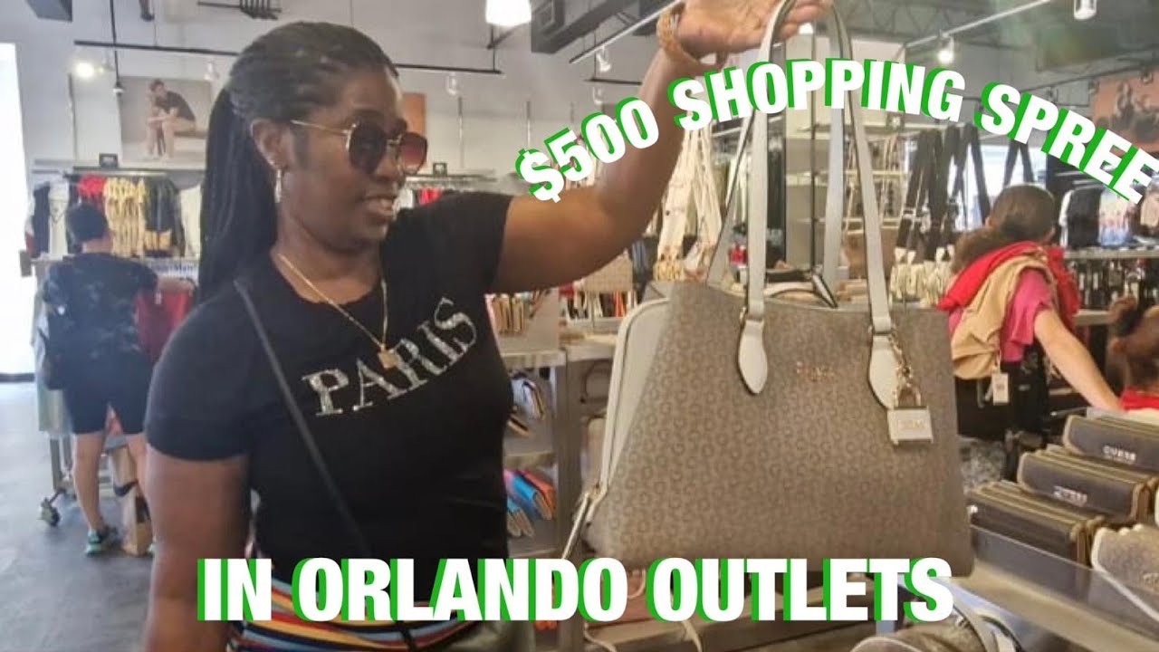 SHOPPING SPREE AT ORLANDO PREMIUM OUTLETS| People's Digest
