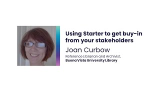 Buena Vista University Library - Starter customer story